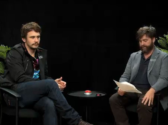 James Franco, Zach Galifianakis, Funny Or Die James Franco, Zach Galifianakis, Funny Or Die